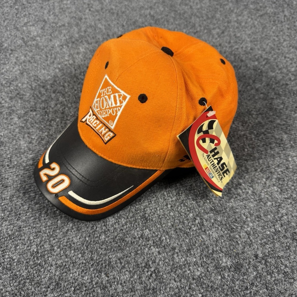 Vintage NASCAR  Tony Stewart  Home Depot Racing‎ Hat Cap 20 Pit Crew  NWT